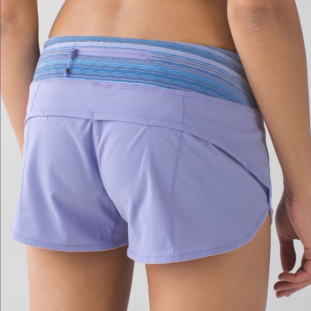 Lululemon Lilac Speed Short